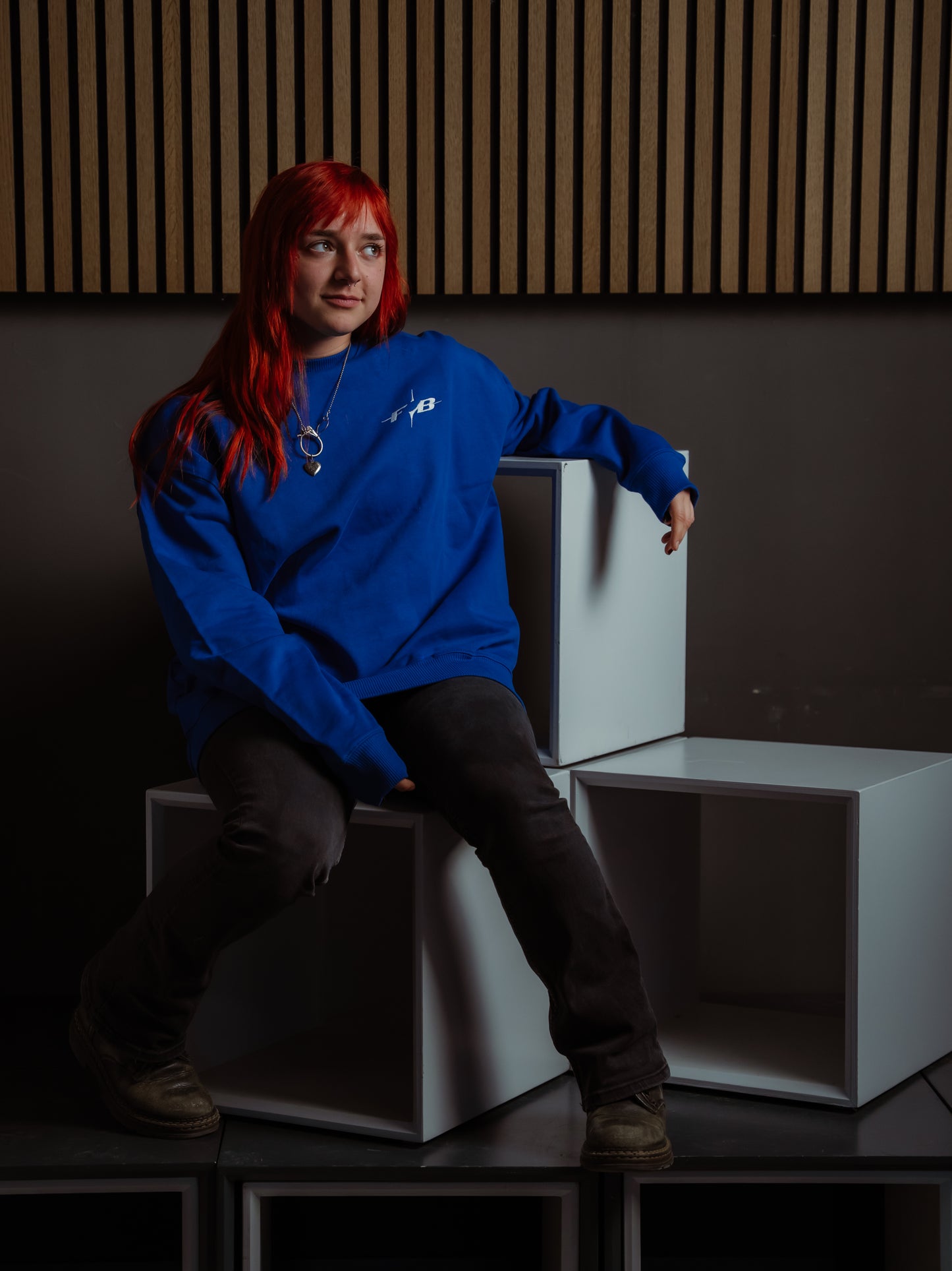 FOB Sweater "Worker Blue"
